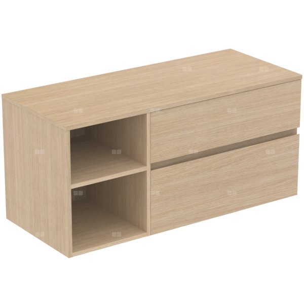 FINESSE SZAFKA UM. 2-SZUF. 120X50CM WOAK