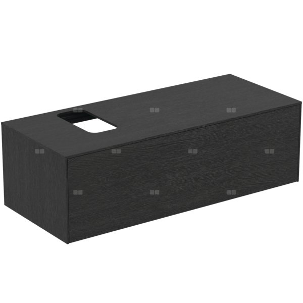 CONCA SZAFKA 120X50X37 1 DR+WTOP SMOK BC