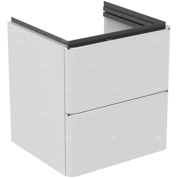 ADAPTO SZAFKA 47X41 2 DRWS GLS WHT