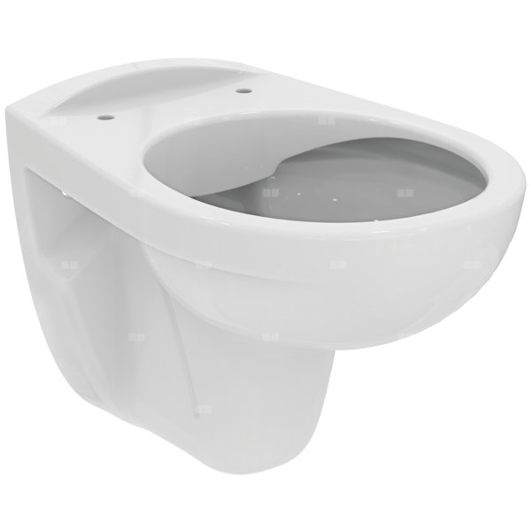 Miska WC wisząca IDEAL STANDARD EUROVIT, porcelana szklista, kolor: biały, bez kołnierza wewnętrznego
