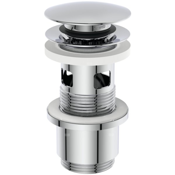 CLICK-CLACK UMYWALKOWY LUX Z OTW. CHROM