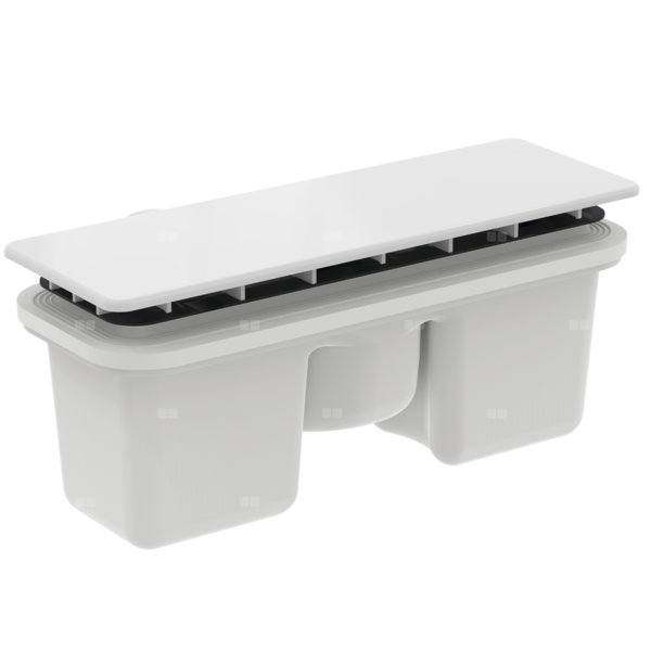 ULTRAFLAT NEW SYFON DEKOR. WHITE