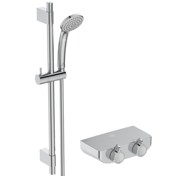 Bateria natryskowa natynkowa 240x140x83 mm 8 l/min (3 bar) - OX THM