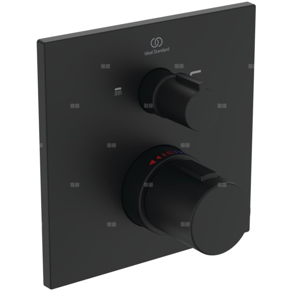 Bateria wannowa-natryskowa Ceratherm C100 CHR KIT2 SBL