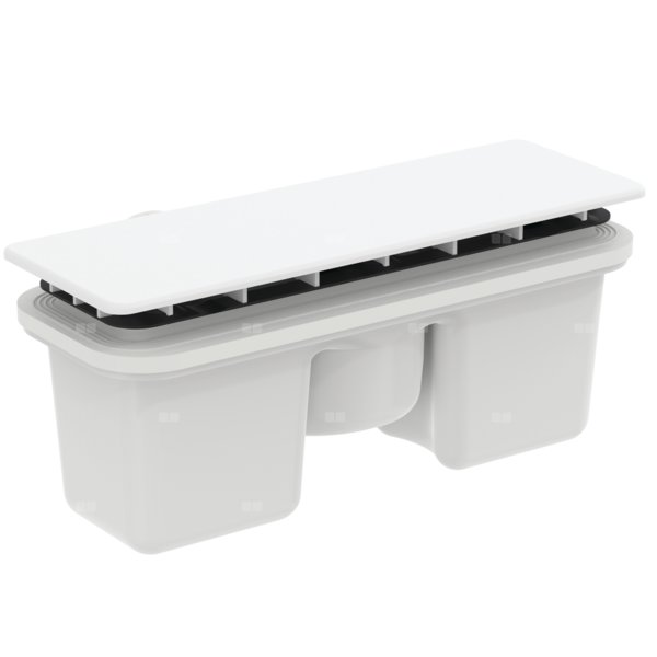 ULTRAFLAT NEW SYFON DEKOR. SILK WH