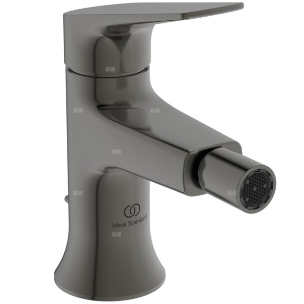 Bateria bidetowa 52x142x172 mm, wylewka 105 mm 3.8 l/min (3 bary), z korkiem - LDV