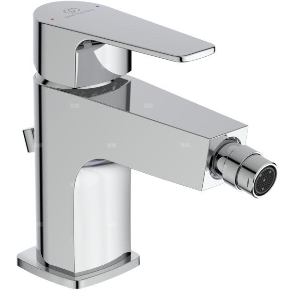 Bateria bidetowa 50x162x132 mm, wylewka 124 mm 5 l/min (3 bary), z korkiem spustowym - ESLA