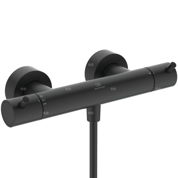 Bateria natryskowa natynkowa 304x115x74 mm 22 l/min (3 bar) - CERATHERM T125