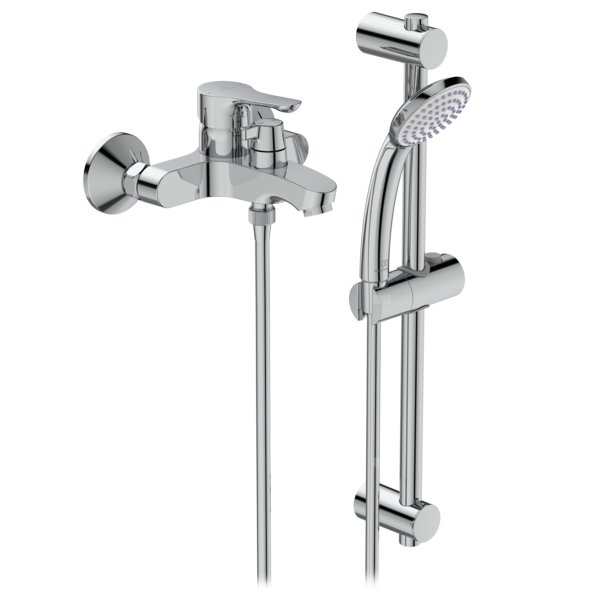 ALPHA Bateria wannowo-natryskowa Chrom CDR & KIT