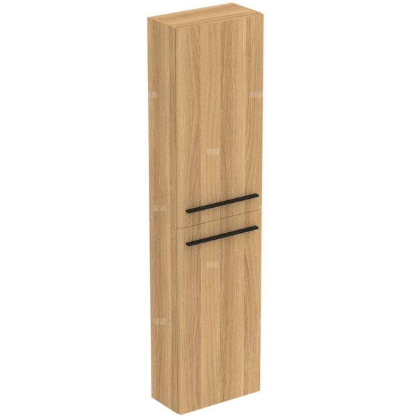 I.LIFE S SZAFKA COLMN 2 DS 40CM NAT OAK