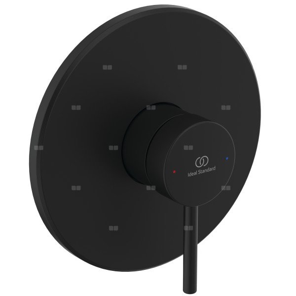 Bateria prysznicowa do zabudowy 157x64x158,5 mm, ilość wyjść: 1, wymagany zestaw 1 (A1000NU) 26 l/min (3 bar) - CERALINE NUOVO