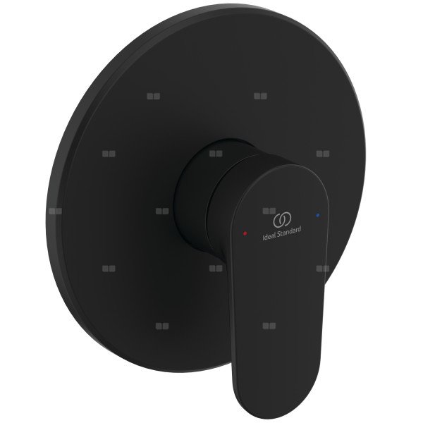 Bateria natryskowa do zabudowy 157x64x163,5 mm, ilość wyjść: 1, wymagany zestaw 1 (A1000NU) 20 l/min (3 bar) - CERAFINE O NUOVO