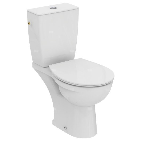 Miska WC stojąca IDEAL STANDARD EUROVIT, porcelana szklista, kolor: biały