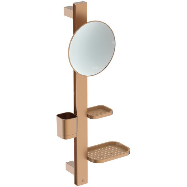 Lustro kosmetyczne 310,5x160x717 mm - Alu+