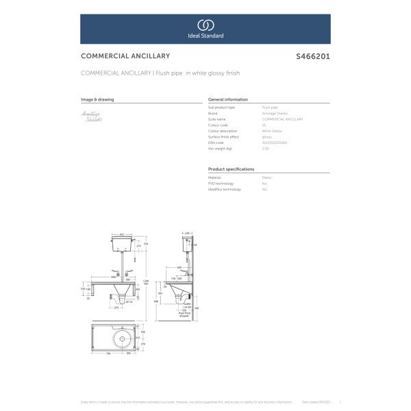 Przepłukać rurę - COMMERCIAL ANCILLARY