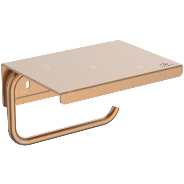 Uchwyt na papier toaletowy 150x114x95 mm - Alu+