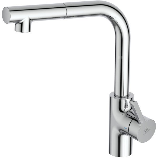 Bateria kuchenna 114x280x330 mm, wylewka 216 mm 5 l/min (3 bary) - CERALIFE