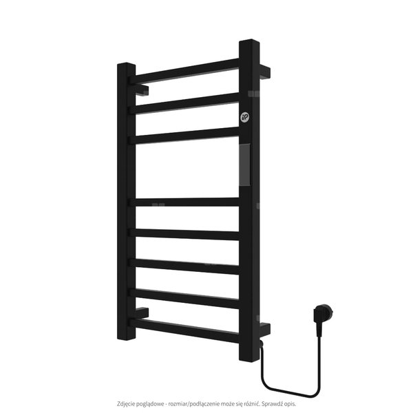 GRZEJNIK ELEKTRYCZNY STICK SMART AIR ELECTRO STIED-50/120C31 NATYNKOWE PRAWE C31 BLACK MAT