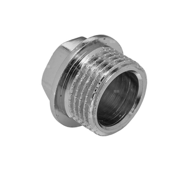 Redukcja nakrętno-wkrętna chromowana, GW/GZ