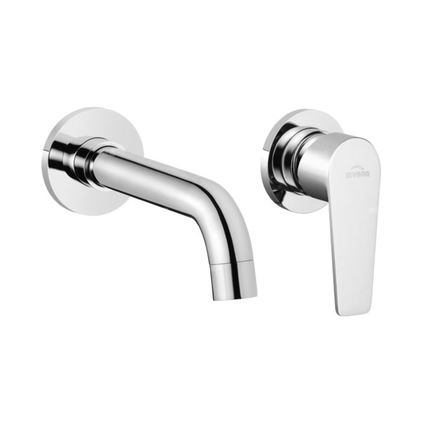 BATERIA UMYWALKOWA PODTYNKOWA DOKOS CHROM