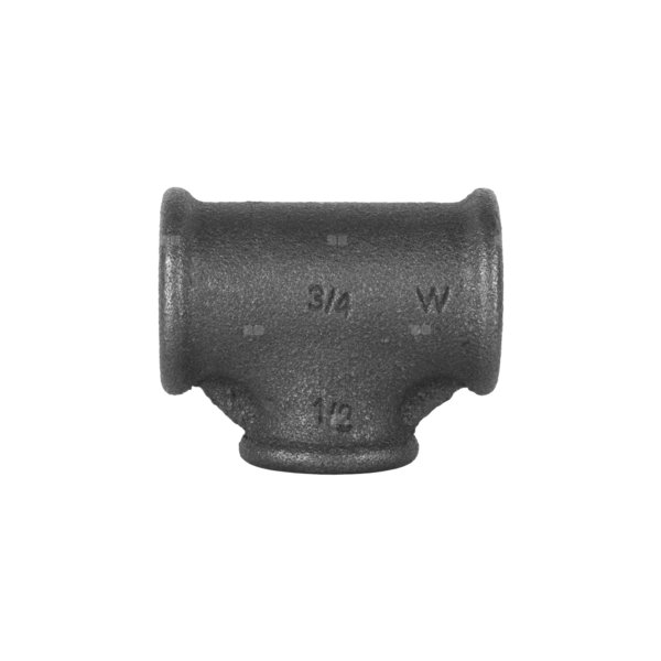 Trójnik czarny nakrętny redukcyjny 130R, typ B1, Z GW/GW/Gw