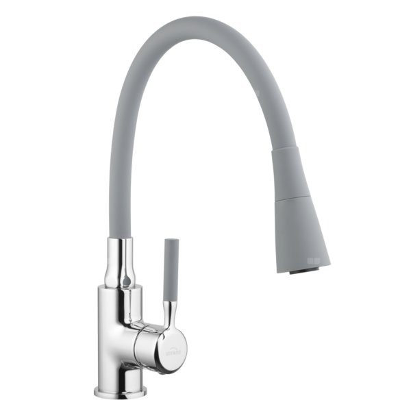 Bateria zlewozmywakowa Pogo szara