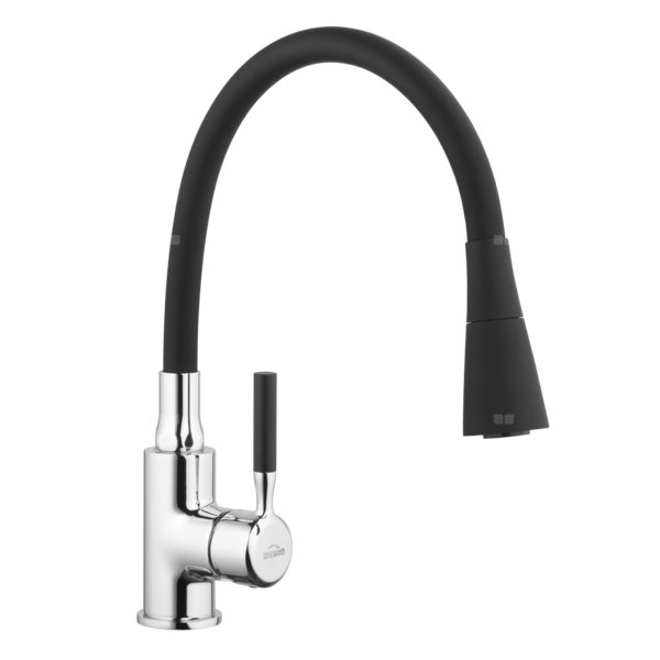 Bateria zlewozmywakowa Pogo czarna