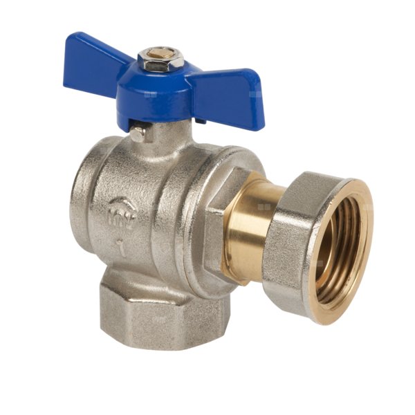 Zawór odcinający kątowy GW/GW