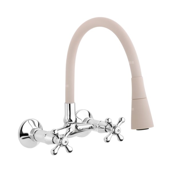 Bateria zlewozmywakowa Roma beżowa