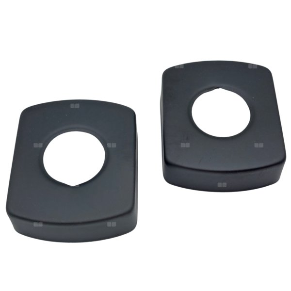 Rozety do baterii Glamour/ Magic, czarny