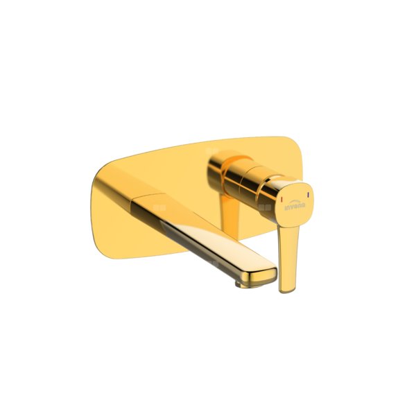 BATERIA UMYWALKOWA PODTYNKOWA GLAMOUR ZŁOTY INVENA TREND