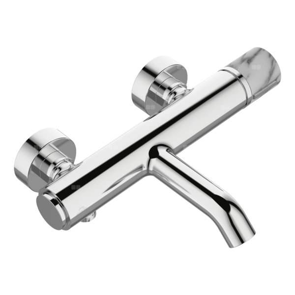 Bateria wannowa Gabro Plus chrom