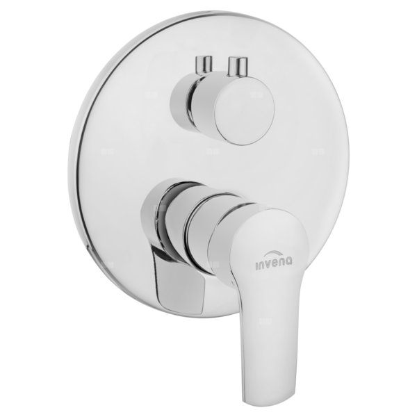 BATERIA PODTYNKOWA 2-FUNKCYJNA VERSO, ROZETA OKRĄGŁA