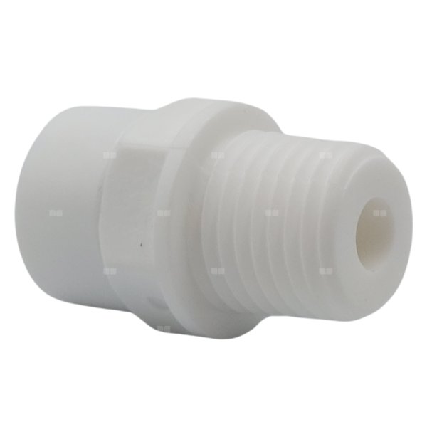 Adapter Prostka 1/2" do baterii z filtrem, biały