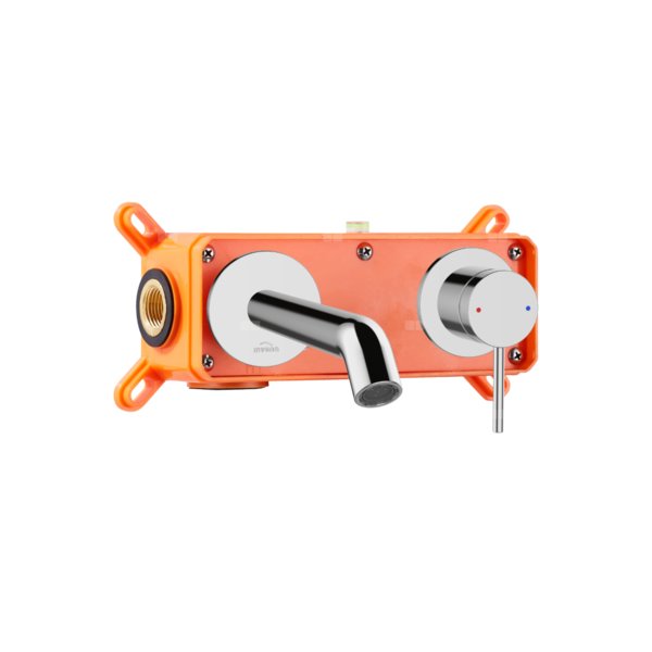 Bateria umywalkowa podtynkowa Kalitea chrom