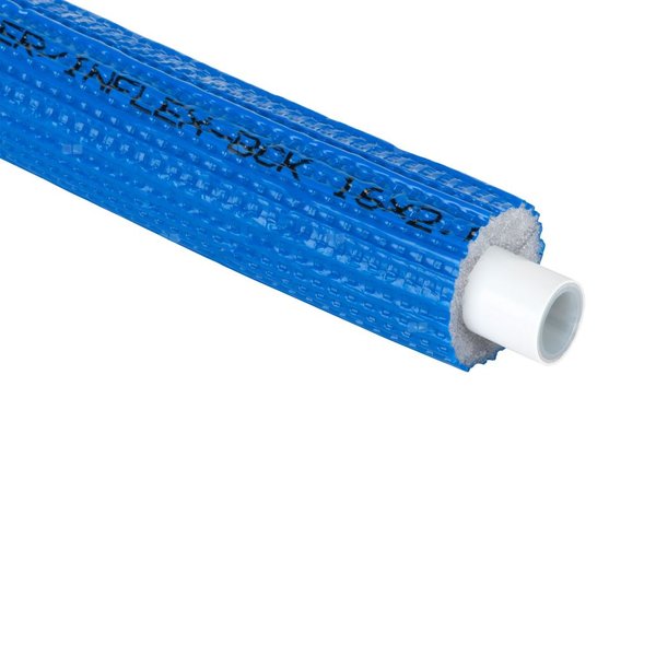 Rura PEX/AL/PE laser w otulinie niebieskiej
