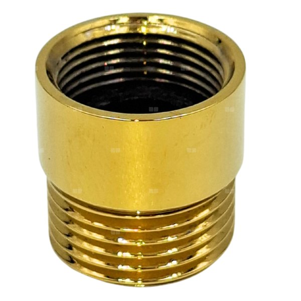 Redukcja do węża natryskowego do baterii 3-otworowej Glamour/ Magic, złoty