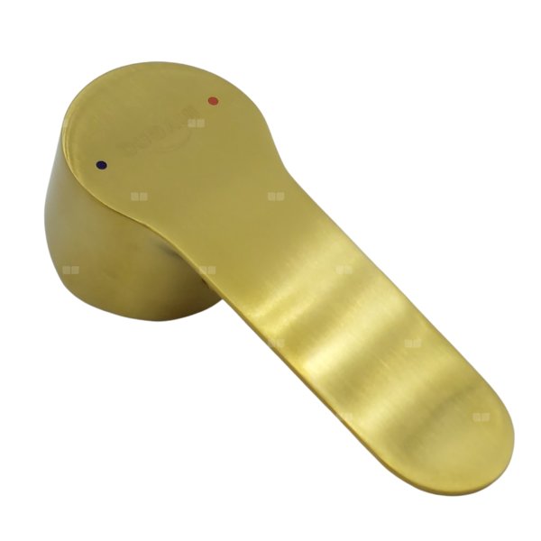 UCHWYT BATERII KSANTI/WERIA PLUS, KOLOR ZŁOTO SZCZOTKOWANE