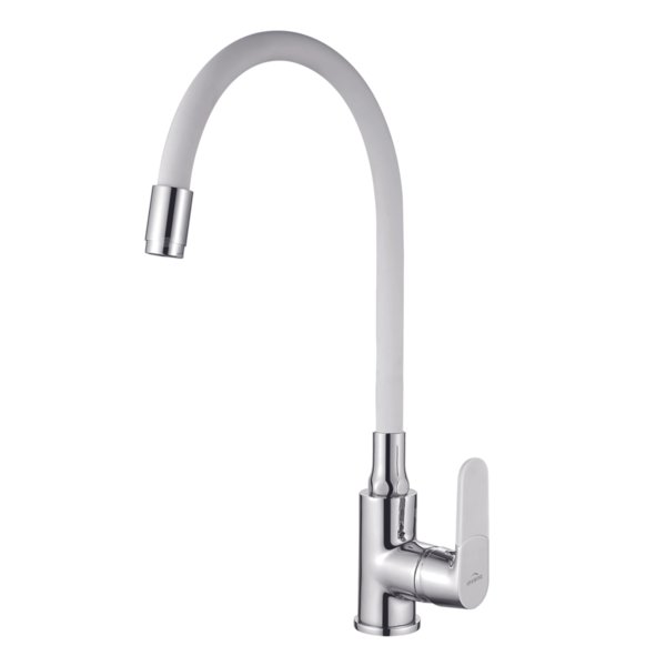 Bateria zlewozmywakowa Samba biała