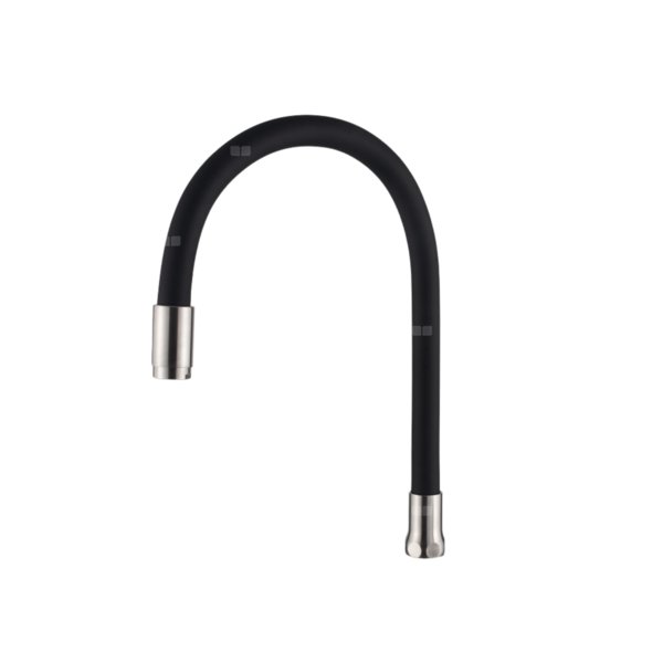 JEDNOFUNKCYJNA ELASTYCZNA WYLEWKA DO BATERII ZLEWOZ, INOX / CZARNA