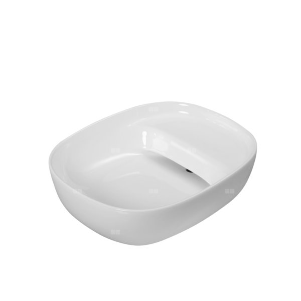 UMYWALKA NABLATOWA ELARA 46 CM INVEN TREND, PROSTOKĄTNA