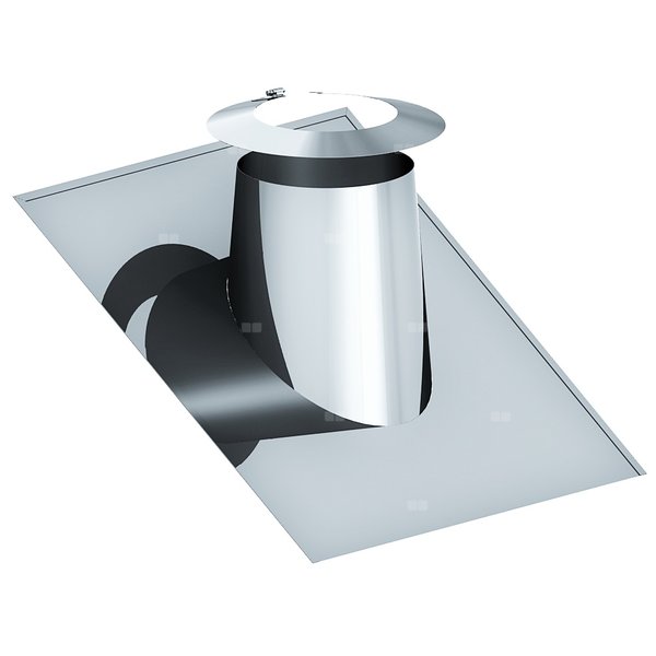 Przejście przez dach 26st. - 35st. (stal nierdzewna) fi60/100mm