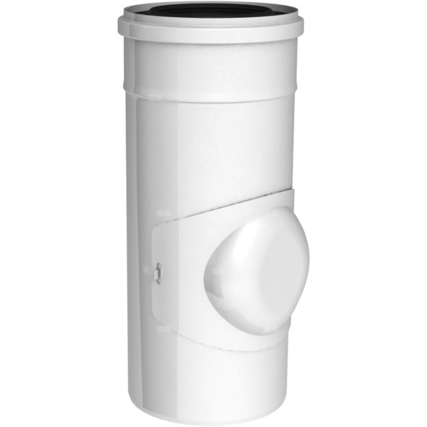 Rura fi60/100mm z otworem wyczystkowym biała