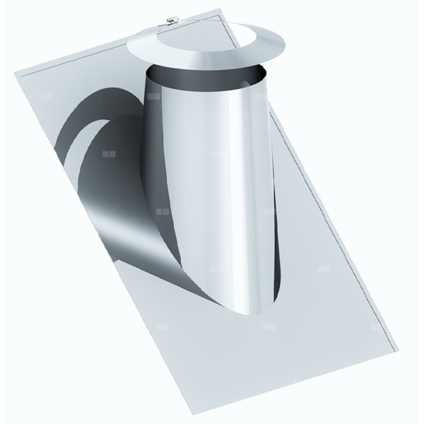 Przejście przez dach 36st. - 45st. z płaszczem ołowianym i kołnierzem fi100/150mm