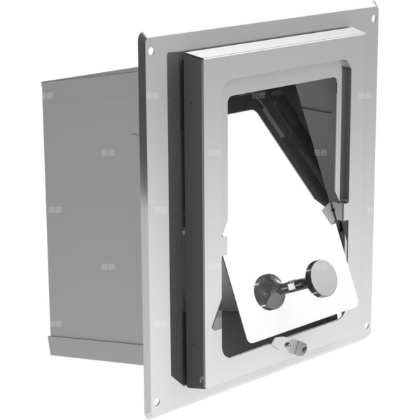 Regulator ciągu 210x140mm z króćcem 150mm do podłączenia z EW34