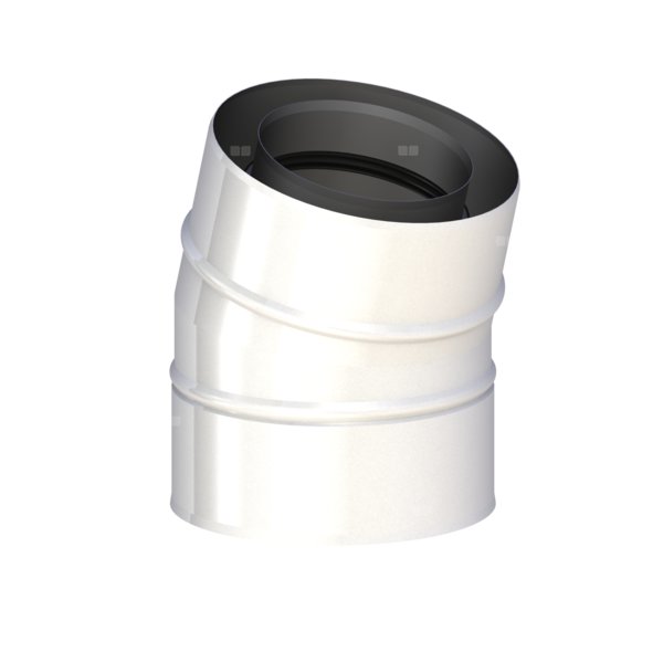 Kolano sztywne 15st. fi130/180mm z uszczelką