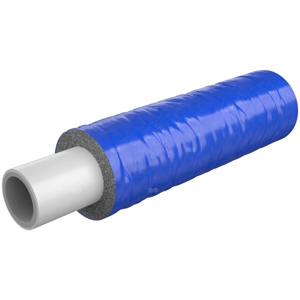Rura PERTAL w niebieskiej izolacji 6 mm ultraPRESS - 16x2.0 zwój 100 m