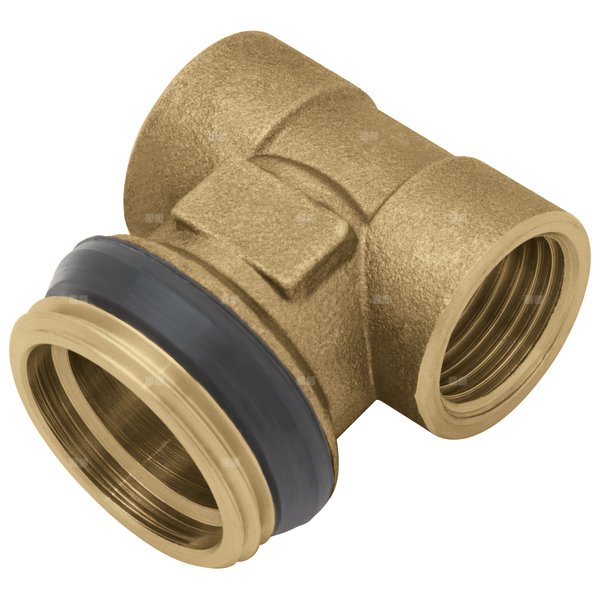 Trójnik z uszczelką - G1" x G1/2" x G1/2"