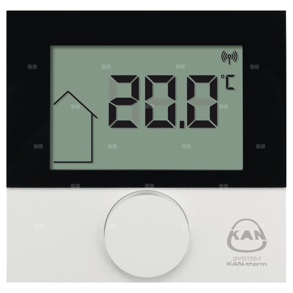 Termostat Smart z LCD z czujnikiem temperatury podłogi