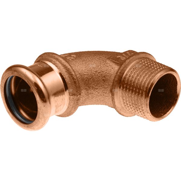 Kolano 90' GZ Copper - 12 R1/2"